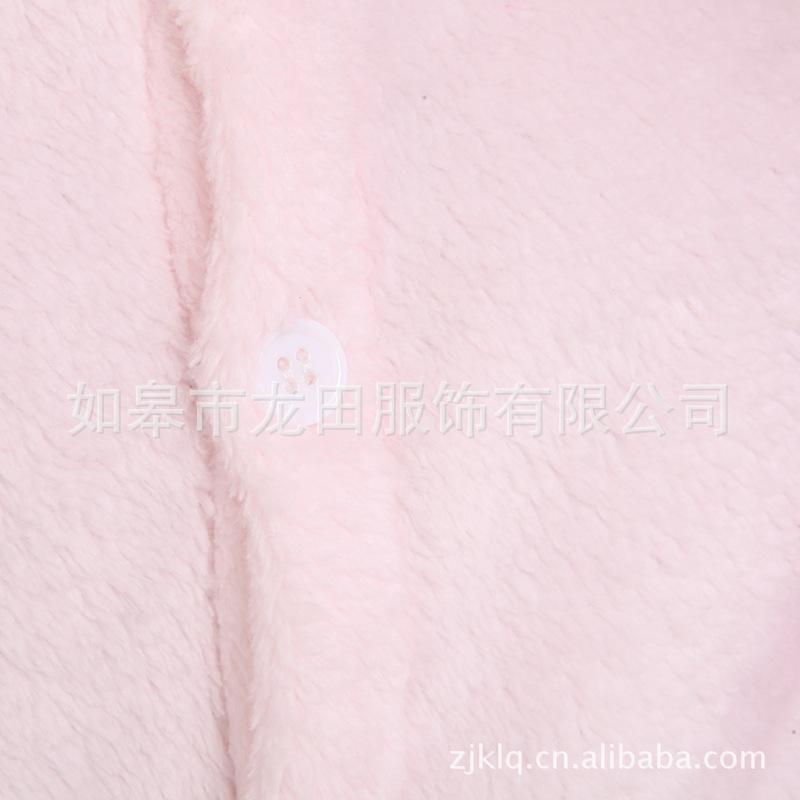 【爆款卡通连体<em>睡衣</em>/史的奇粉色<em>珊瑚绒普通</em>款