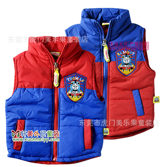 【广东<em>童装</em>批发G21102棉<em>马甲</em>-托马斯<em>童装</em>棉马