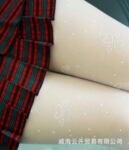 批发供应韩国进口BIANCA桃心白色丝袜连裤袜 黑 白