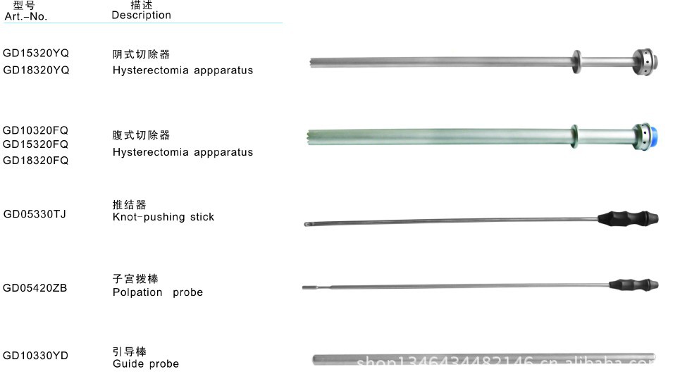 厂家批发 电动子宫切割器 医用内窥镜