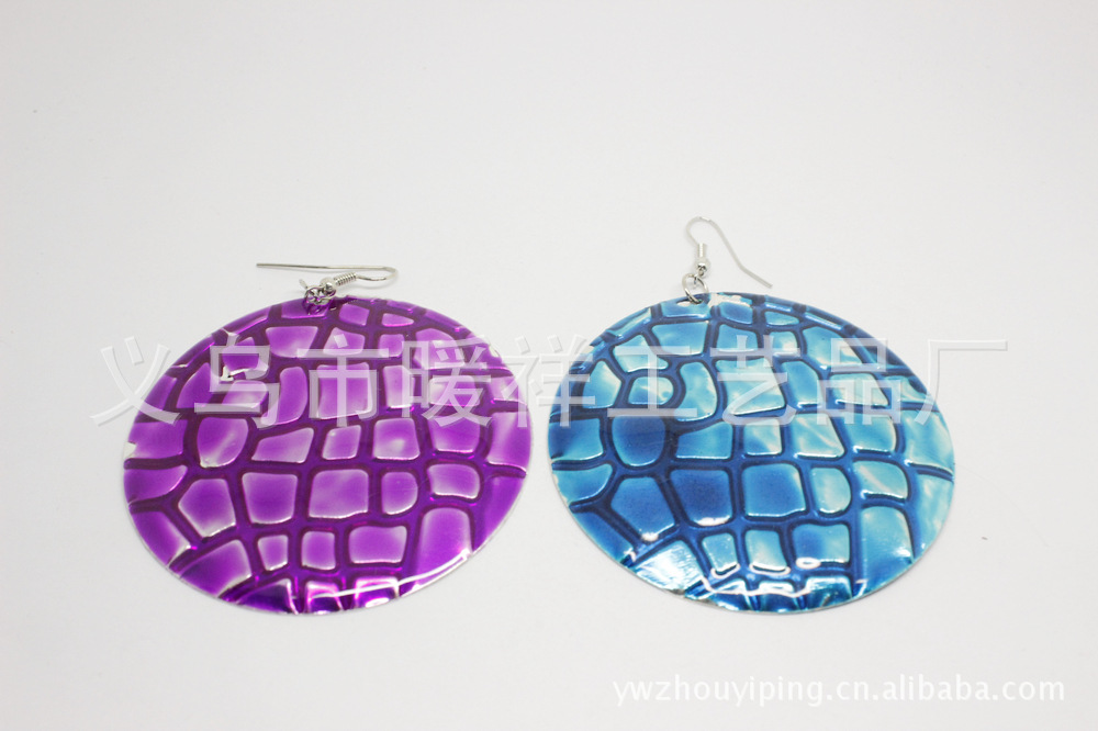 【只要你过得比我好 金属铁片新耳环 款式多】