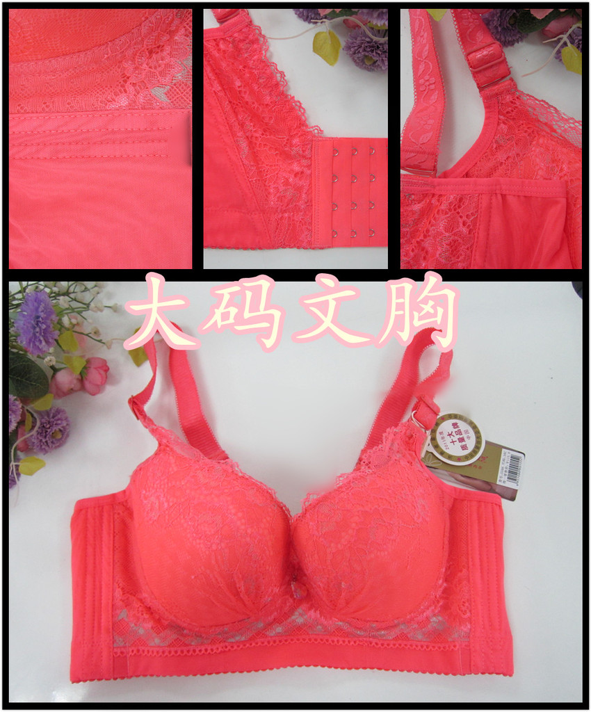 【奴芝新款 <em>大码文胸</em> 文胸<em>批发</em> C杯胸罩 汕头厂