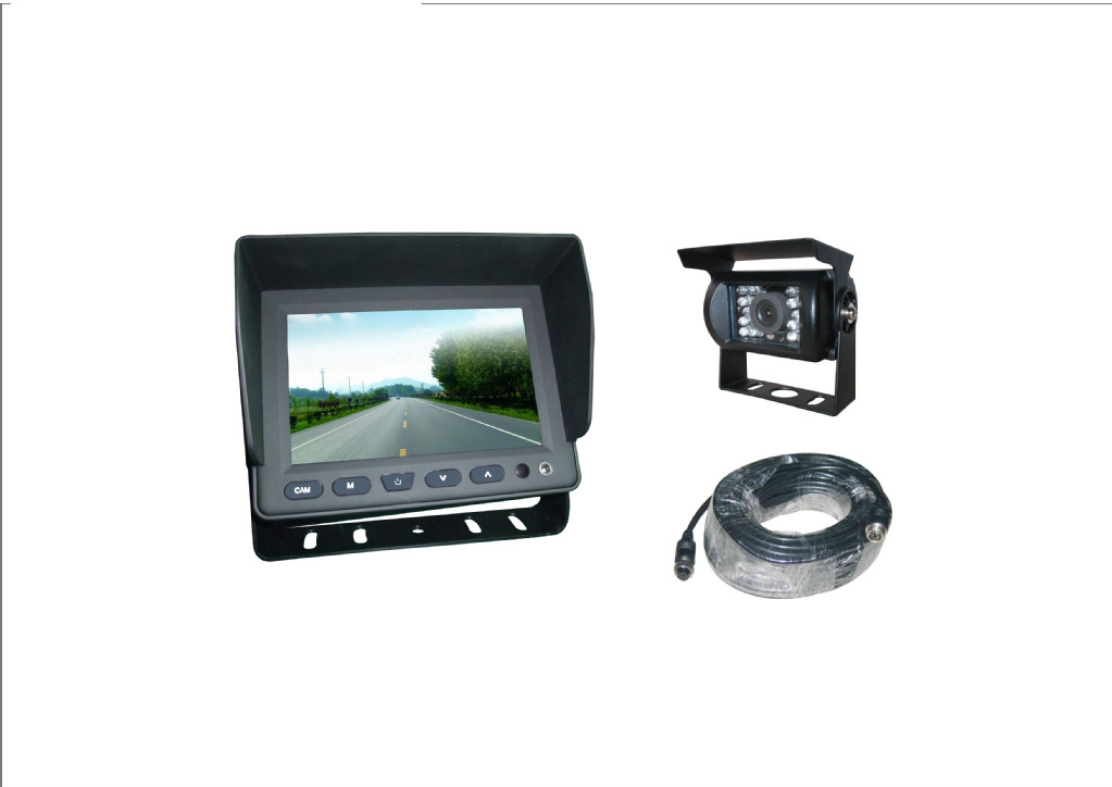 车载显示器-5寸高清数字屏液晶显示器 汽车实