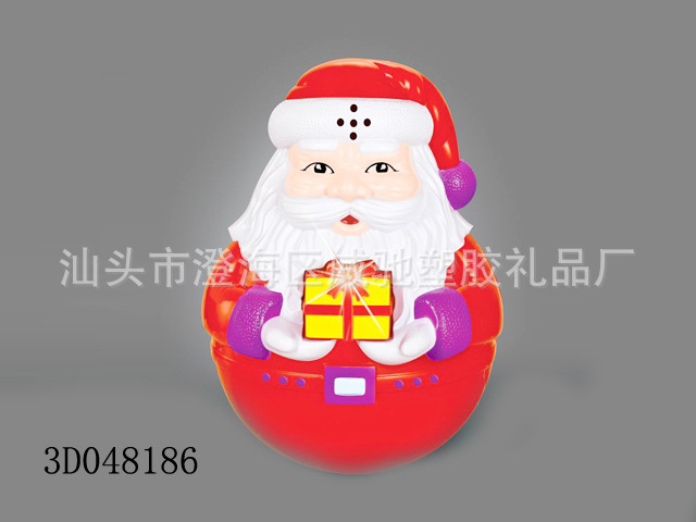 音乐灯光熊猫不倒翁