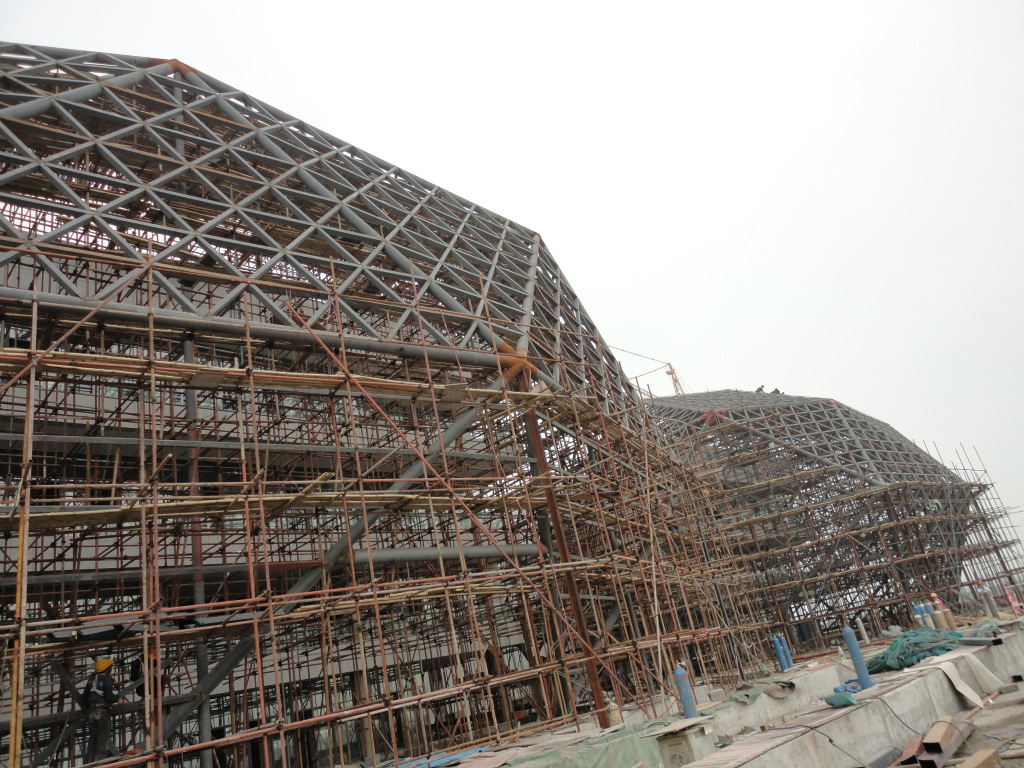 东莞生态园网架钢结构工程 _ 东莞生态园网架