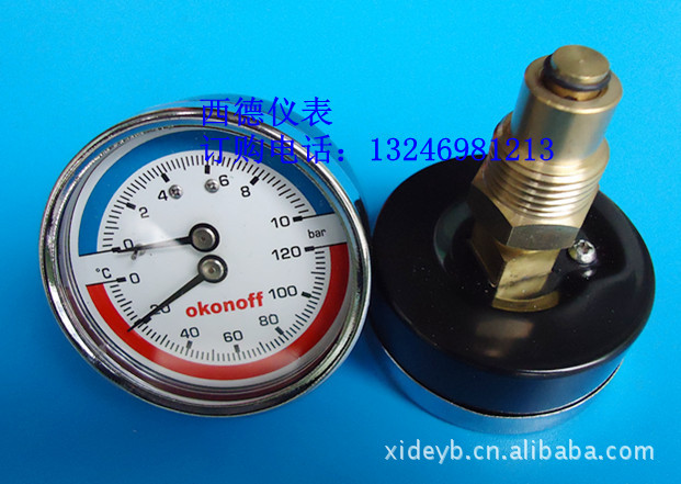 【压力温度表,压力温度一体表】价格,厂家,图片