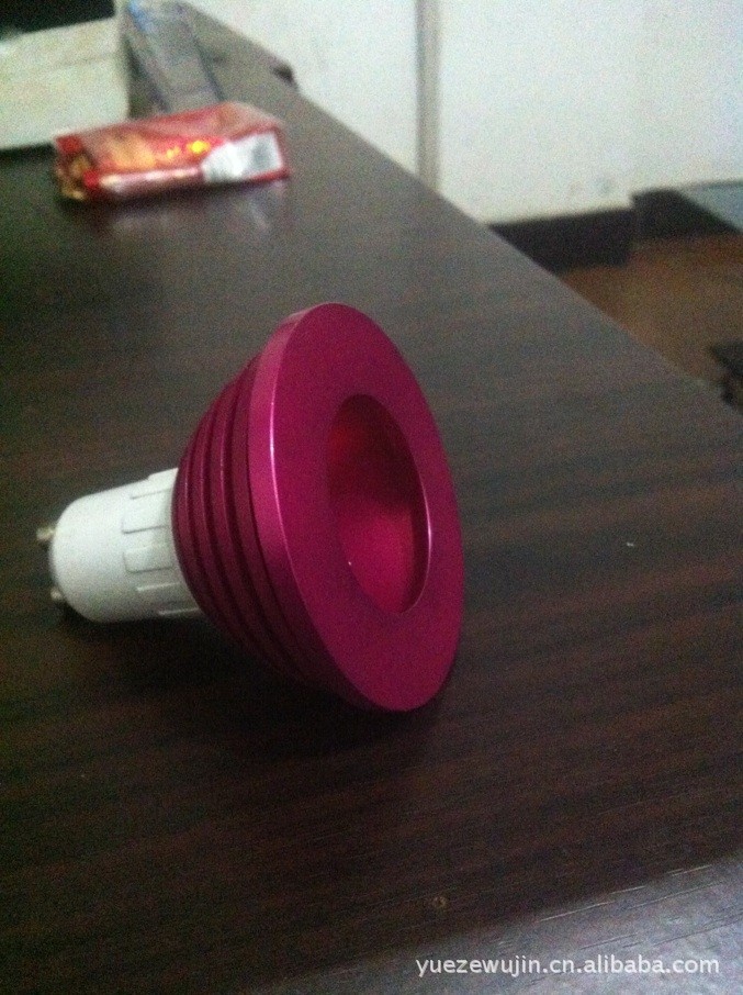 3WRGB灯杯外壳，车铝灯杯配件，高品质灯杯，五金配件，电器配件