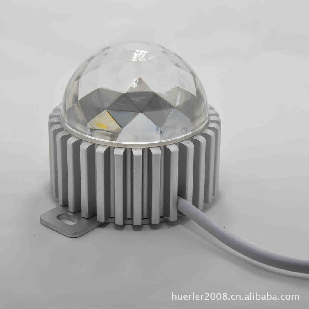 厂家直销LED点光源 圆形50mm内控外控单色7