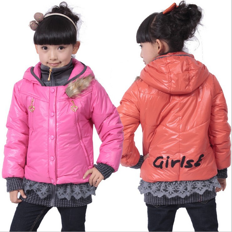 童<em>上衣</em> <em>韩版女童</em>棉衣 童外套加厚款 女中小童秋