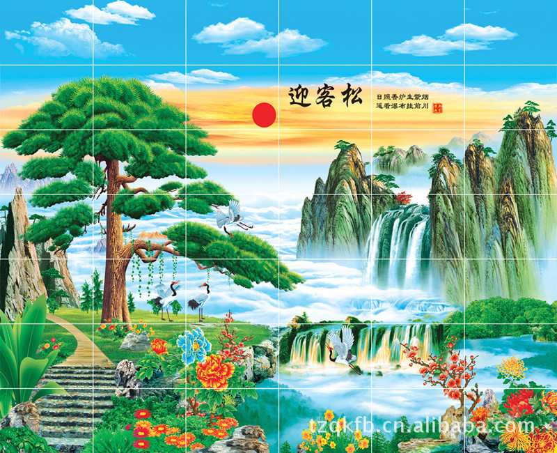 建材与装饰材料 陶瓷瓷砖 外墙面砖 壁画瓷砖 彩釉砖 墙砖 影壁砖