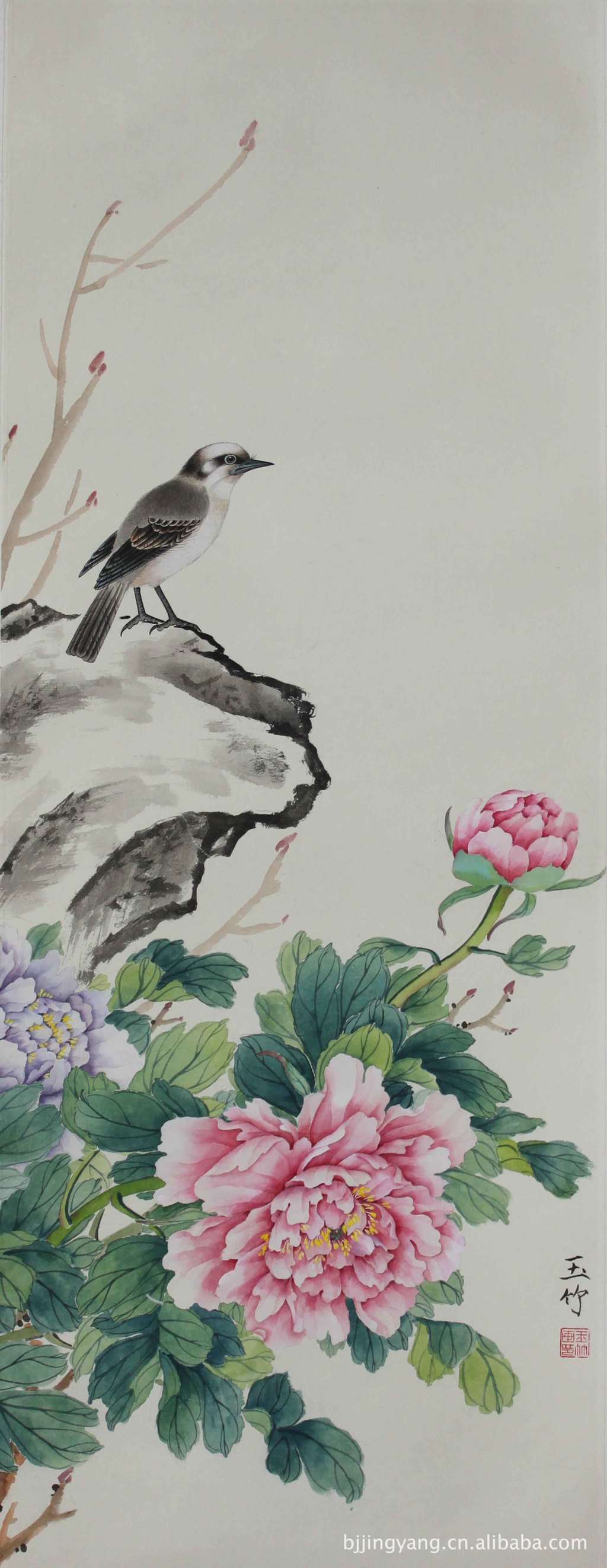 供应国画 工笔画 花鸟画 高玉竹 女画家 书画 字画 画廊 博艺雅苑