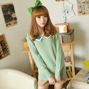 批发采购女式<em>毛衣</em>-秋冬新款 不<em>起毛</em> 套头<em>毛衣</em>批