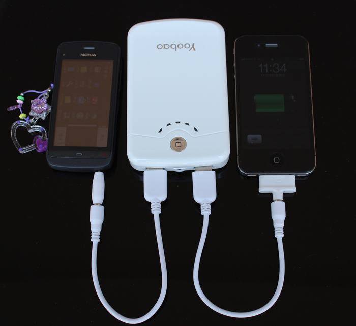 羽博 YB642 移动电源 iphone4 HTC 小米电池 大
