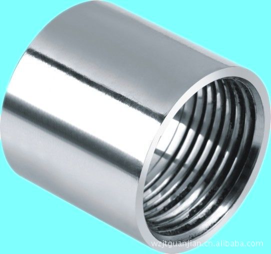 不锈钢管件,丝扣管件,内丝,直通,通丝,单头内丝