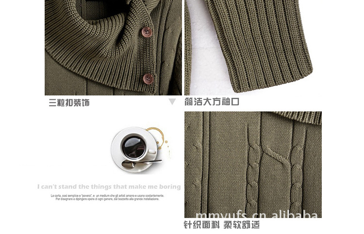 日系冬日简洁高领<em>淑女长装</em>百搭纯色毛衣图片,