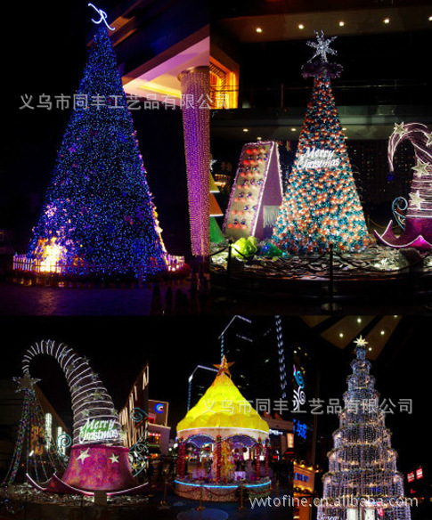 大型聖誕場景 聖誕氣氛裝修 現貨聖誕樹 大型戶外聖誕樹