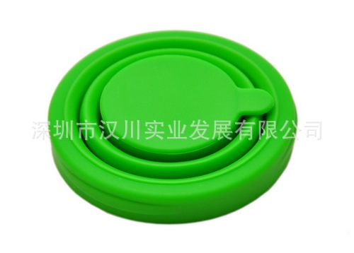 折叠硅胶杯 折叠图