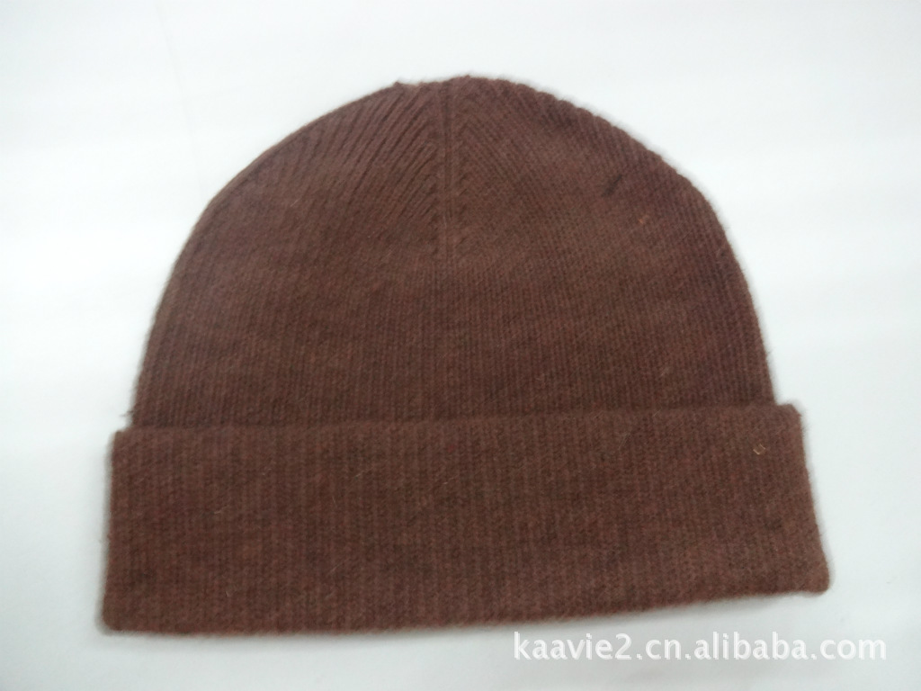 供应 光身针织帽 可加logo绣花 广州帽子工厂 1