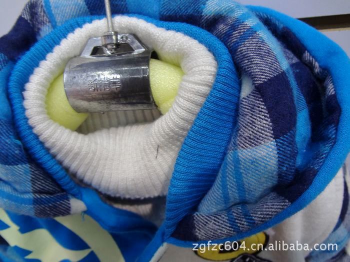 批发2012 冬季高档双领口纯棉卫衣小童外套 供