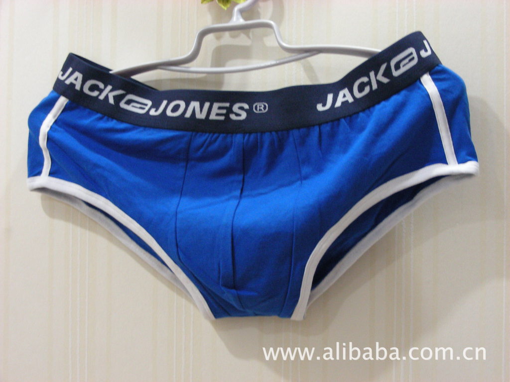 【JJ原单全棉高弹男士<em>小平角内裤</em>男内裤批发】