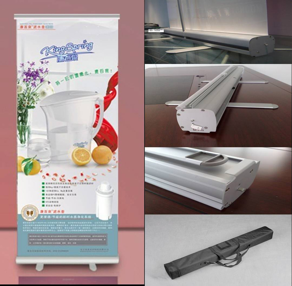 广东广州供应单面易拉宝,豪华易拉宝,桌面塑钢易拉宝,质优价廉!