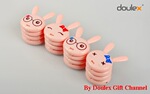 厂家直销 doulex兔子折叠灯 创意家居用品 批发 团购 可定制 贴牌
