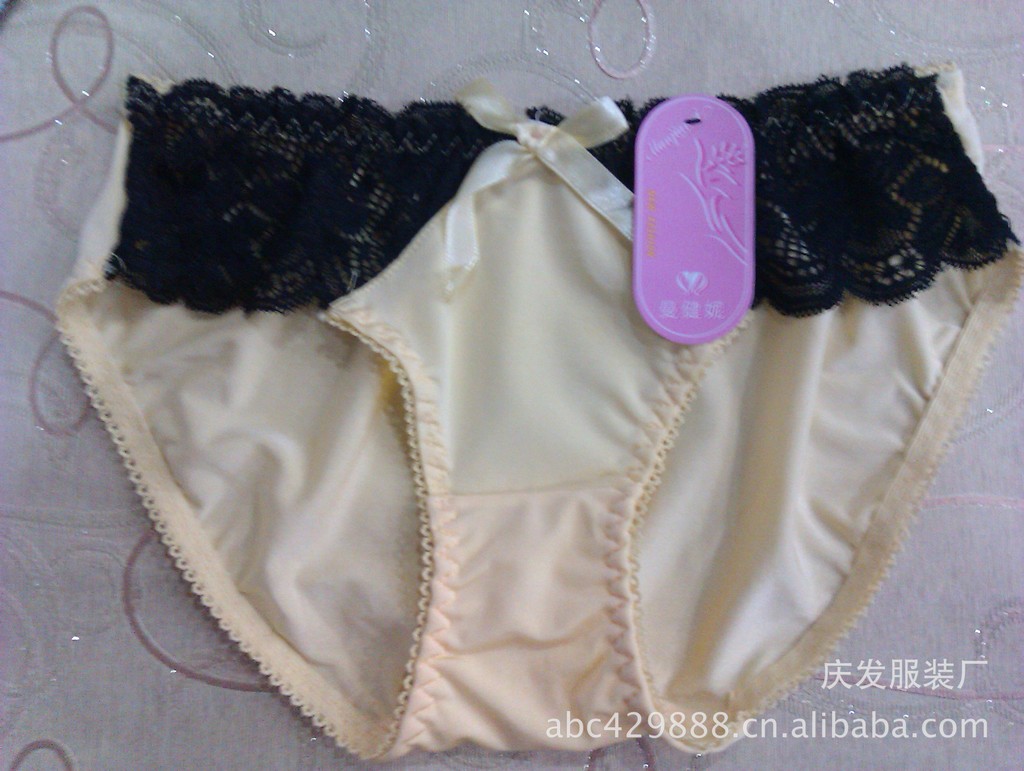 曼健妮386#少女型<em>女士内裤</em> 蕾丝少女内裤优雅