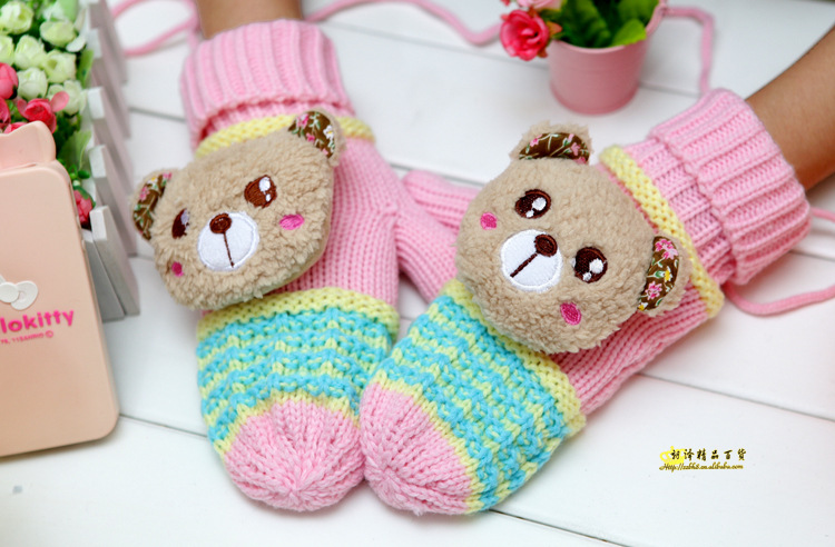 【<em>小魔女</em>冬季卡通<em>手套</em>批发 [G-6311]时尚卡通