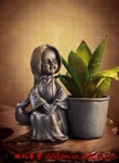 厦门创意礼品 小乔盆栽座 开业礼品 周年庆礼品 广告促销礼品