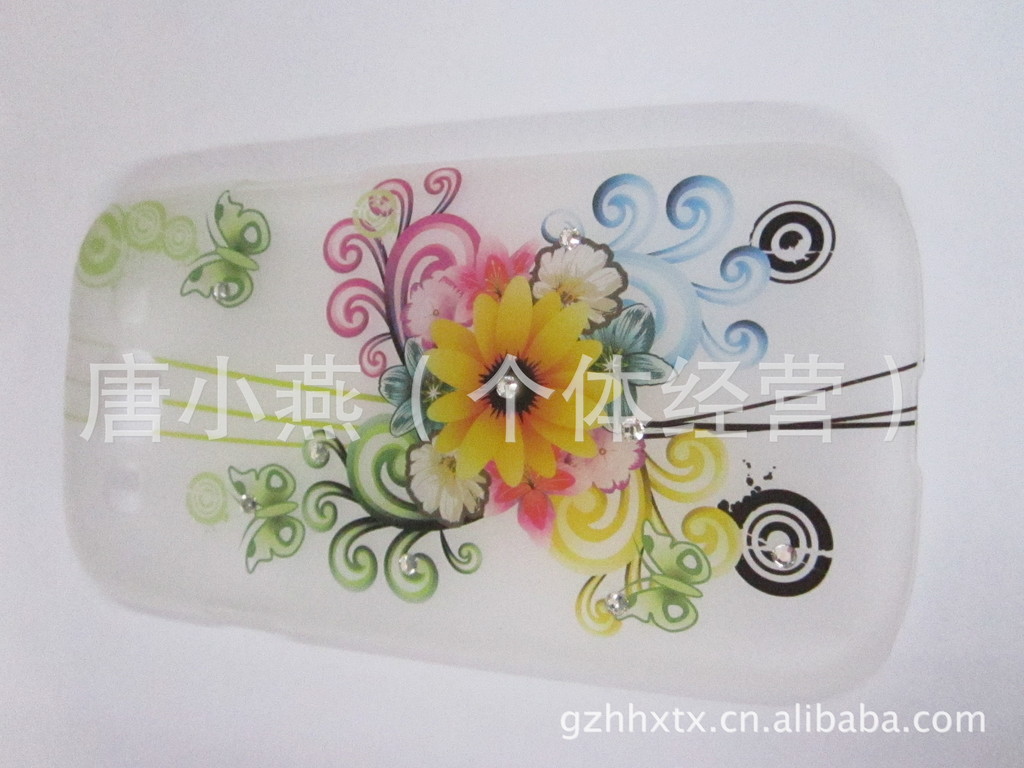 手机保护套-专业生产 镶钻保护壳 水贴镶钻 带