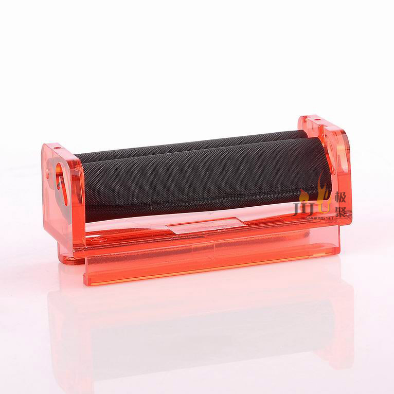 批发采购打火机及烟具-68MM亚克力卷烟器 带