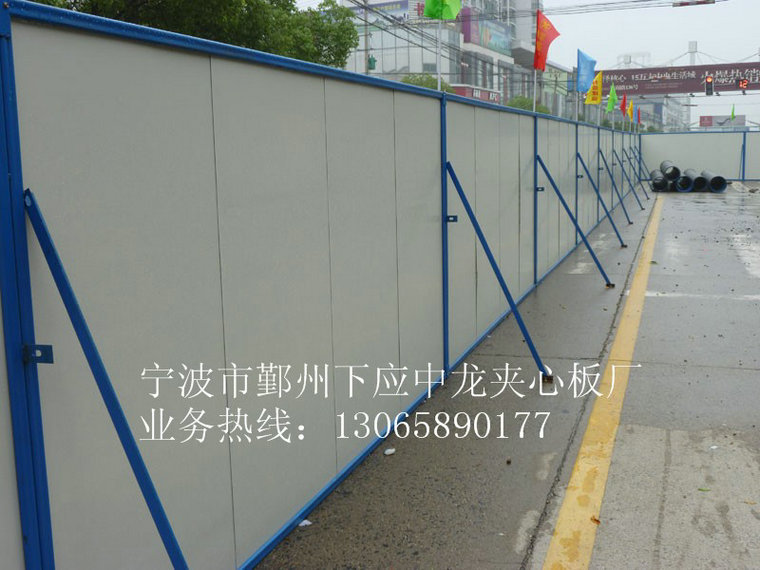 厂家批发 彩钢板围墙施工围墙 建筑工地临时围