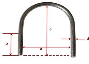 螺栓-螺栓 紧固件 国标 非标 U型管卡 U形码 U形