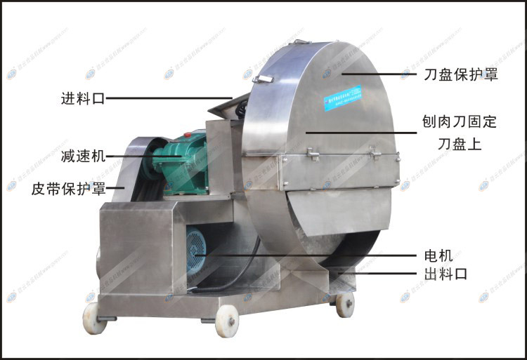刨肉机-冻肉刨肉机-大型刨肉机-刨片机-切肉机-冻肉加工