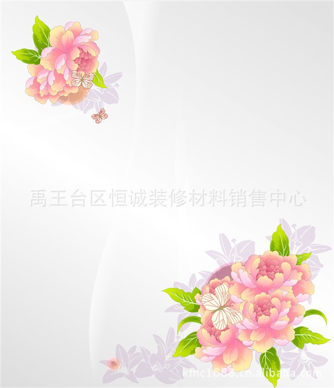 恒诚精美耐用淡雅系列影视墙画价格及生产厂家