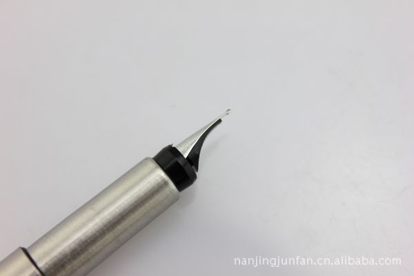 钢笔-正品 parker派克钢笔 派克威雅钢杆白夹钢