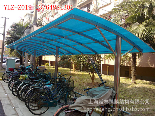 耐力板自行车棚 厂家批量生产 引进国外生产工