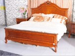型号:HL-AMS9006 美式新古典家具 卧室&床、卧室家居床 卓越年华
