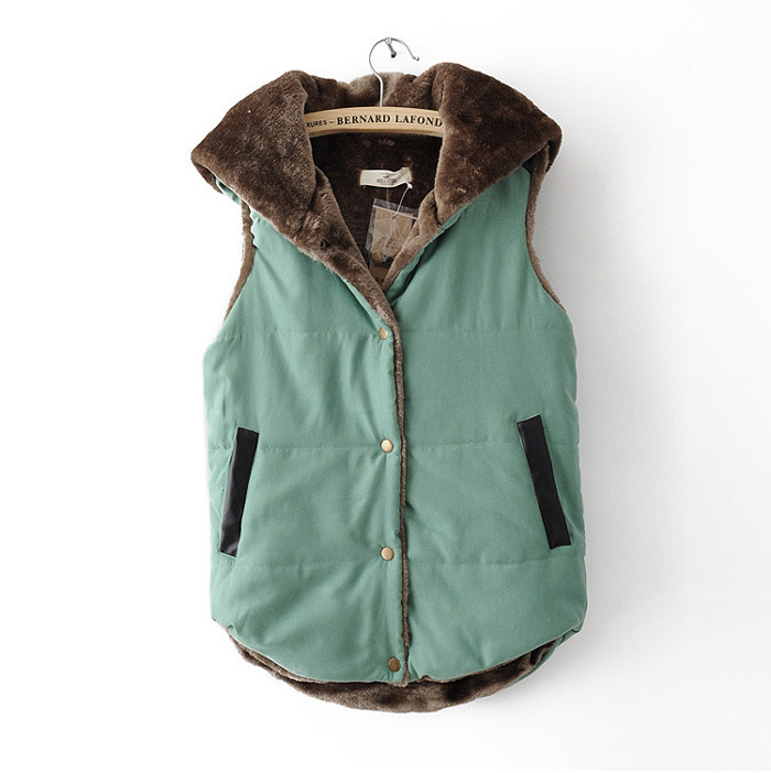 Q-102903 12<em>韩版</em>新款热销 <em>前短后长</em>拼皮保暖