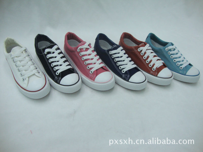 2012新款<em>男女帆布鞋</em>,时尚个性板鞋休闲鞋K07