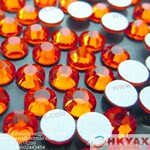 橘红色 手机贴钻 美甲贴钻 平底钻 厂家批发