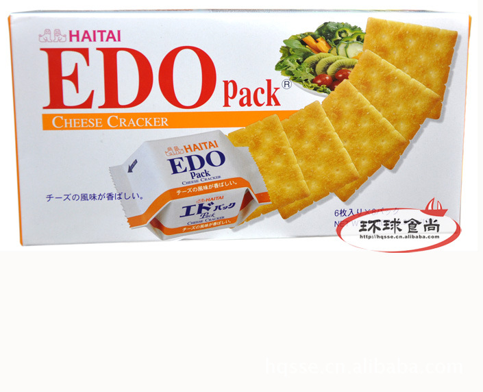 饼干类-韩国EDO芝士饼(苏打饼162g)197g 进口