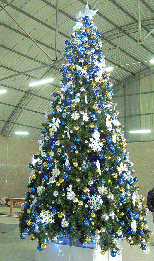 厂家直销 装饰圣诞树 带挂件 带灯 各种款式颜色