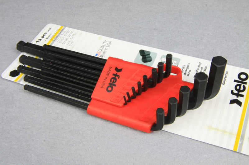 原装 德国飞龙felo工具 英制套装内六角扳手 六角匙 375 130 01