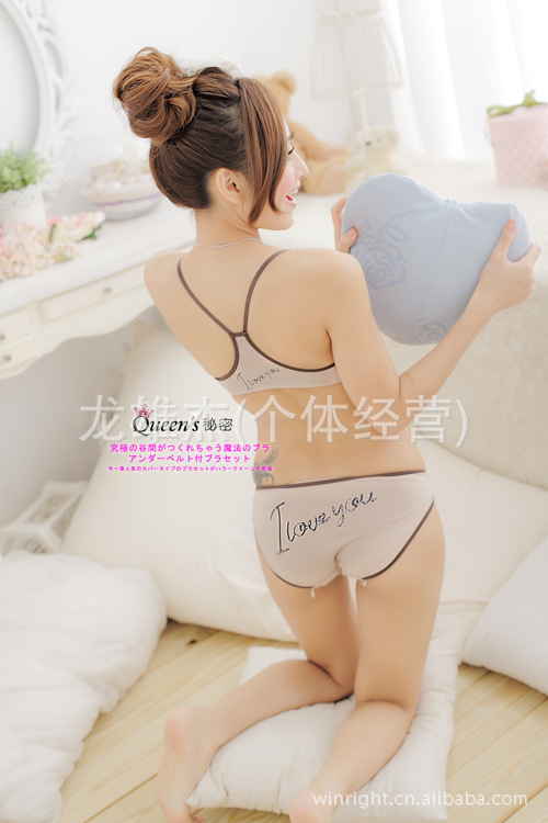 【<em>2016</em> <em>新款</em> 少女聚拢日韩<em>文胸</em> 时尚前扣美背运