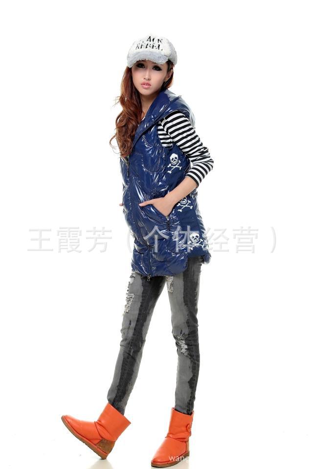 【cilaya熙兰雅正品 <em>林心如</em>同款韩版时尚<em>马甲</em>中