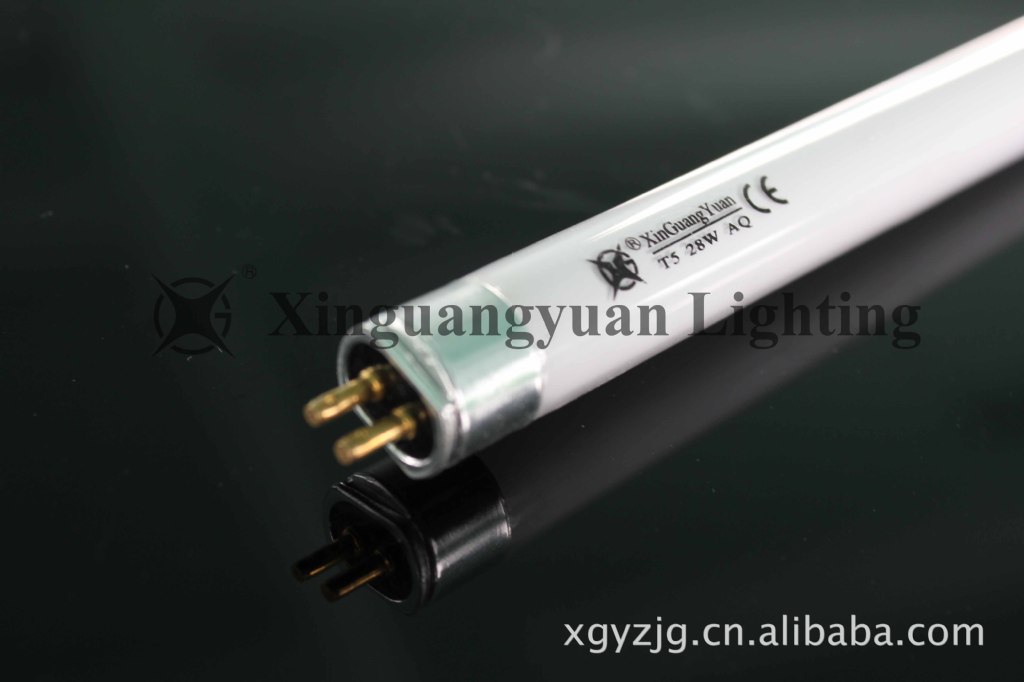 供应T5水族灯6W600700nm波长红光蓝光各种