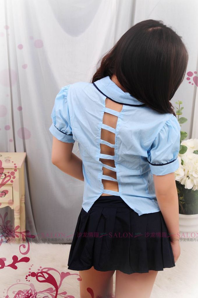 【SALON性感情趣内衣学生欧美服高校学女神性感图片沙龙图片