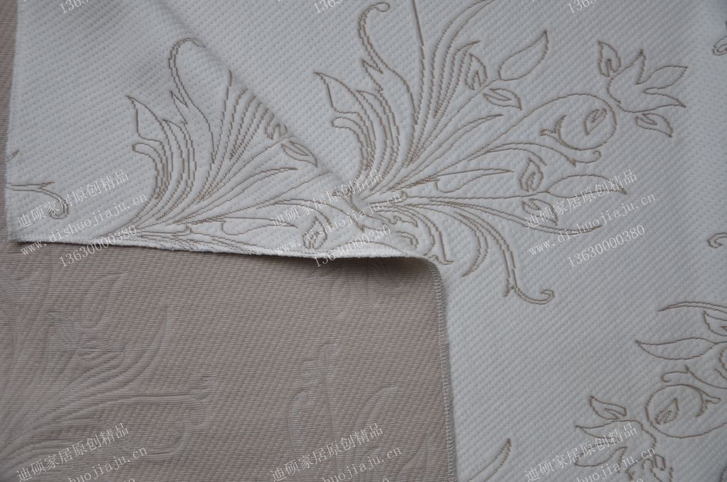 空气层床垫面料厂家人棉+涤混纺空气层面料Y