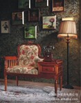 供应:WHT-DHY-802 美式乡村家具 客厅&电话架、电话椅 直销家具